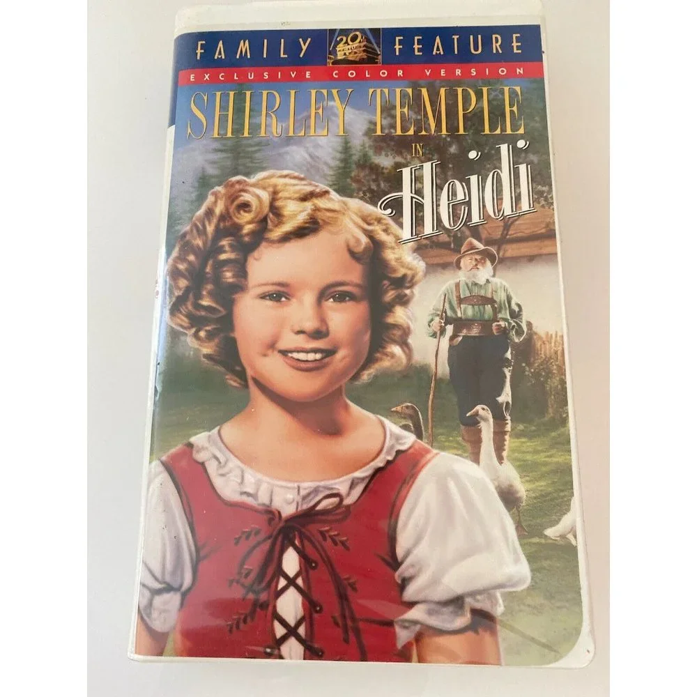 Shirley Temple Family Favorites Triple Pack 3 Movie‎ Collection VHS Set V3 2000